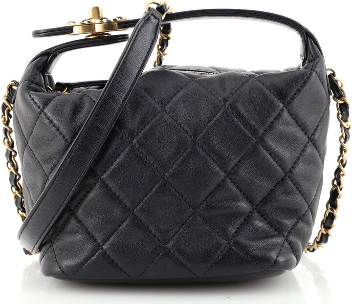 Chanel Perfect Meeting Hobo Quilted Lambskin Small - ShopStyle