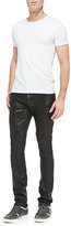 Thumbnail for your product : J Brand Jeans Leather Bearden Moto Pants, Black