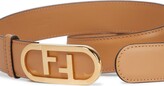 Thumbnail for your product : Fendi O'Lock leather belt