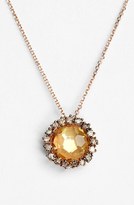 Thumbnail for your product : Suzanne Kalan 'Sunburst' Round Stone Necklace