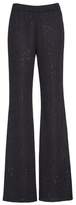 Thumbnail for your product : St. John Rib Sequin Knit Flare Leg Pants