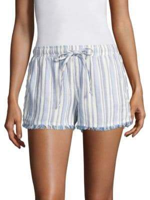 Bella Dahl Striped Drawstring Shorts