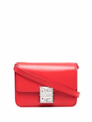 Vegan leather clutch bag Givenchy Red in Vegan leather - 37203634