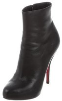 Thumbnail for your product : Christian Louboutin Leather Ankle Boots