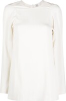 Thumbnail for your product : Totême Slouched-Shoulder Long-Sleeve Blouse