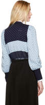 Thumbnail for your product : Marc Jacobs Navy Jacquard Cardigan