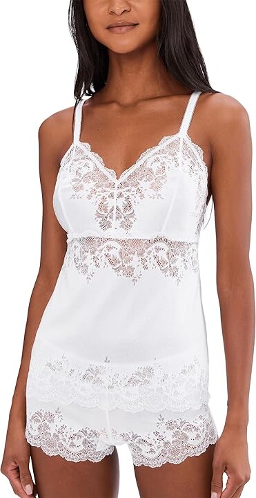 Wacoal Modern Affair Cami Women's Bra White : LG (B/C), Nylon/Polyester/Spandex