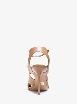 Michael Kors Collection Cordelia Leather Sandal
