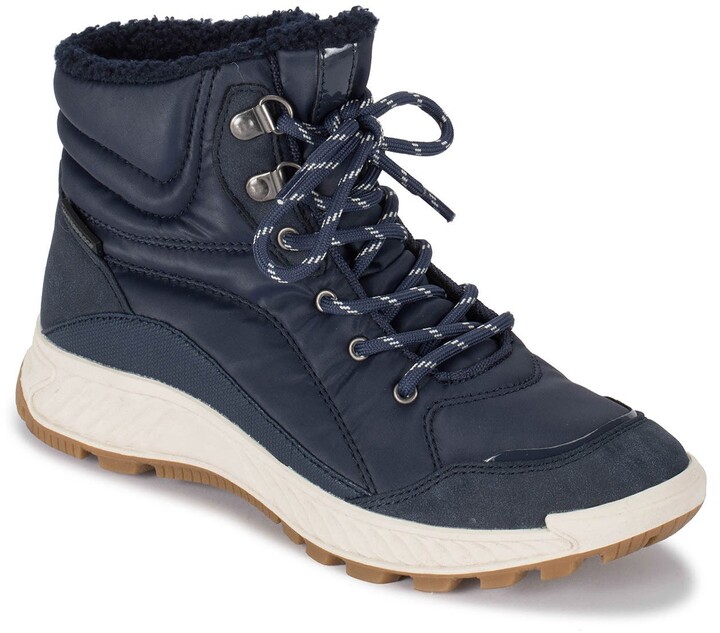 shearling lined hiking boots