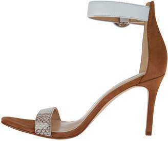Marc Fisher Leather Sandals w/ Ankle Strap - Bettye -