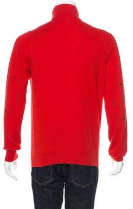 Hermes Cashmere & Silk Zip Sweater