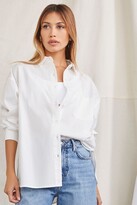Thumbnail for your product : Forever 21 Cotton Button-Front Shirt