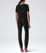 Thumbnail for your product : Reiss Link BUTTON BACK JUMPSUIT