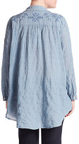 Thumbnail for your product : Johnny Was Johnny Was, Sizes 14-24 Pria Henley Tunic