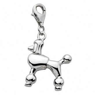 Zales Amore La Vitaa Polished Poodle Charm in Sterling Silver