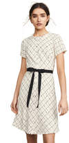 Thumbnail for your product : Rebecca Taylor Short Sleeve Plaid Tweed Dress