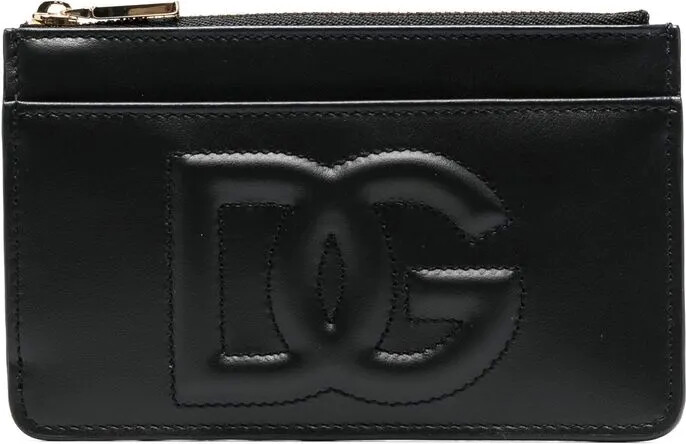 Dolce & Gabbana logo zip purse
