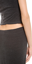 Thumbnail for your product : Monrow Crop Tee Maxi Dress