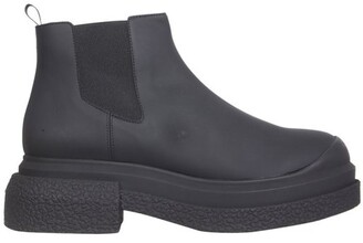 Stuart Weitzman Chunky Sole Ankle Boots