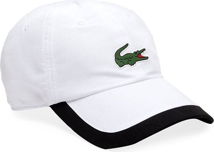 Womens Mens Accessories Mens Hats Save 39% Lacoste Leather Sport Rk2447 Baseball Cap in White 