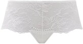 Thumbnail for your product : La Perla Brigitta Leavers-lace And Tulle Briefs - White