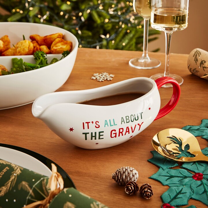 Dunelm It's All About the Gravy Boat White ShopStyle