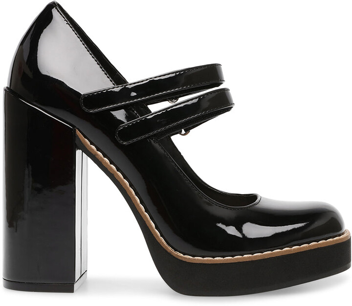 Steve Madden Twice Black Patent - ShopStyle Platforms