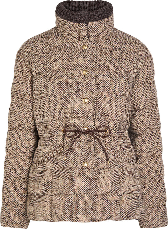 Moncler Antigony Quilted Wool-blend Jacket