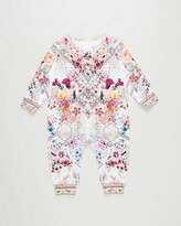 Thumbnail for your product : Camilla Girl's White Longsleeve Rompers - Full Length Onesie - Babies - Size 12-18 months at The Iconic