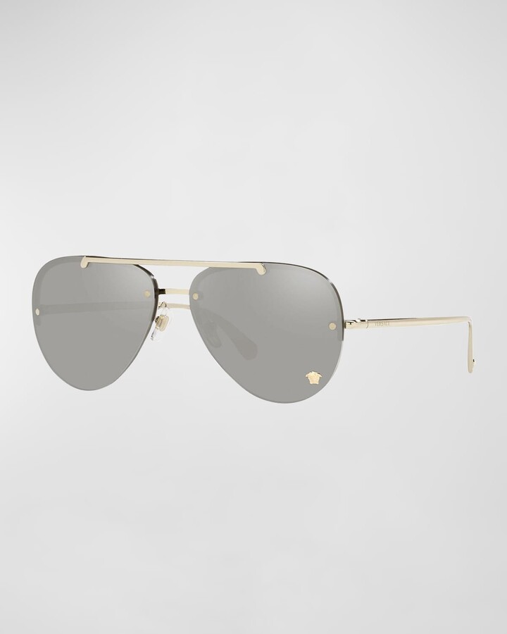 Discourse tone engineer Versace Rimless Sunglasses | ShopStyle