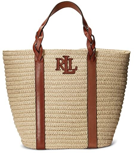 straw mini reese tote