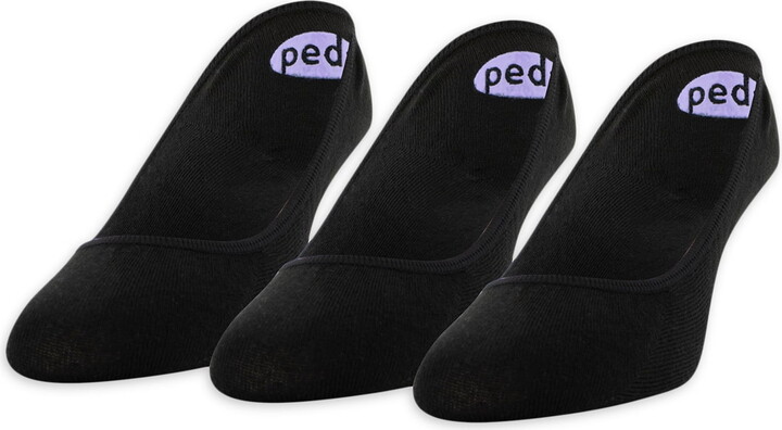PEDS Women’s Low Cut Lightweight Liner Socks, 3 Pairs