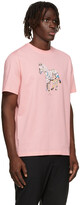 Thumbnail for your product : Paul Smith Pink Comic Zebra T-Shirt