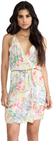 Thumbnail for your product : LAmade Hawaiian Floral Cross Over Dress