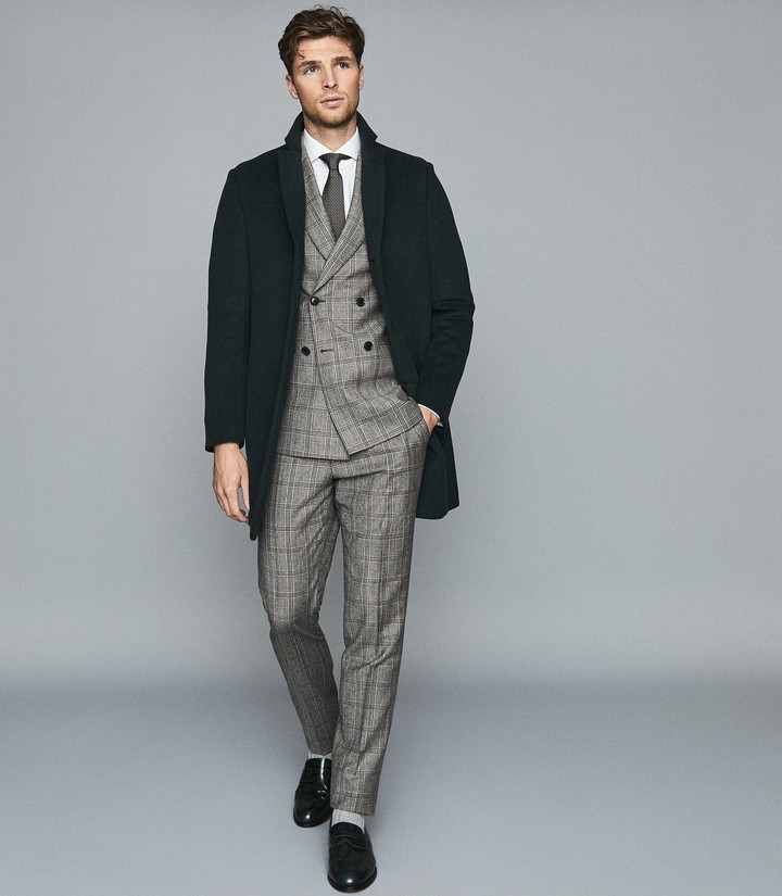 white double cuff shirt regular fit