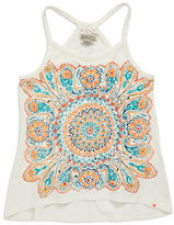 Thumbnail for your product : Lucky Brand Girls 7-16 Paisley Medallion Tank