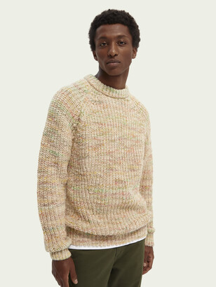 chunky ribbed sweater