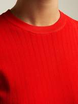 Thumbnail for your product : Proenza Schouler Zigzag Stretch Crepe Top - Womens - Red