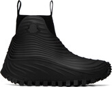 Thumbnail for your product : Moncler Black Aqua High Rain Boots
