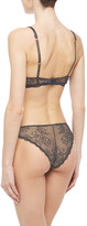 Thumbnail for your product : Eberjey Vika Stretch-chantilly Lace Mid-rise Briefs