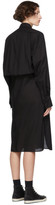 Thumbnail for your product : Y's Ys Black Layered Shirt Dress