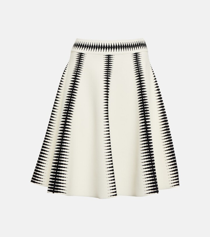 Jacquard Skirt Stripe | Shop the world's largest collection of 
