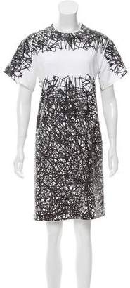 Balenciaga Printed Knee-Length Dress w/ Tags