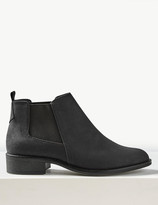 Thumbnail for your product : Marks and Spencer Wide Fit Chelsea Block Heel Ankle Boots