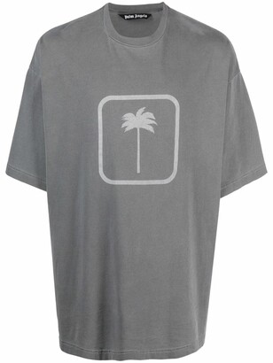 alisoso Tropical T Shirt Beach with Palm Trees Short-Sleeve Active Running Fitness 