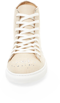 Thumbnail for your product : Charlotte Olympia Bejeweled Linen Hi-Top