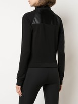 Thumbnail for your product : ALALA Panelled Zip-Up Sweatshirt