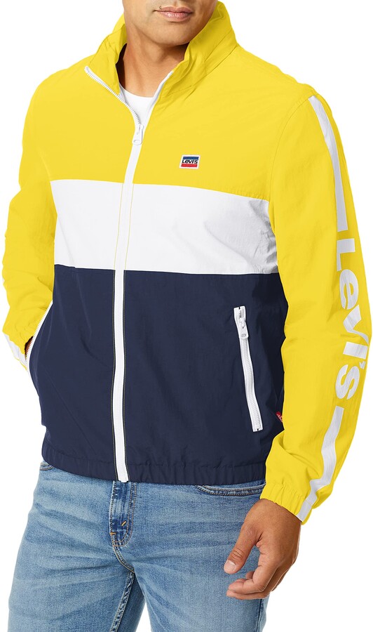 yellow levi jacket