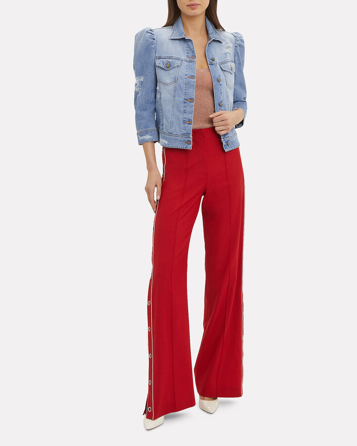 retrofete Ada Cropped Denim Jacket ShopStyle