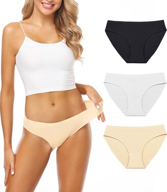 Wealurre Breathable Underwear Women Seamless Bikini Nylon Spandex Mesh  Panties - ShopStyle Knickers